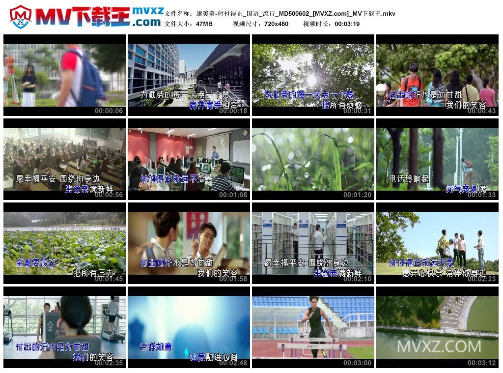 旗美美-付付得正_国语_流行_MD500602